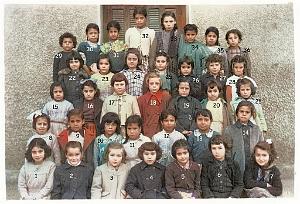 ECOLE MARAVAL FILLES 1953 CE1 MME ELGHOZI